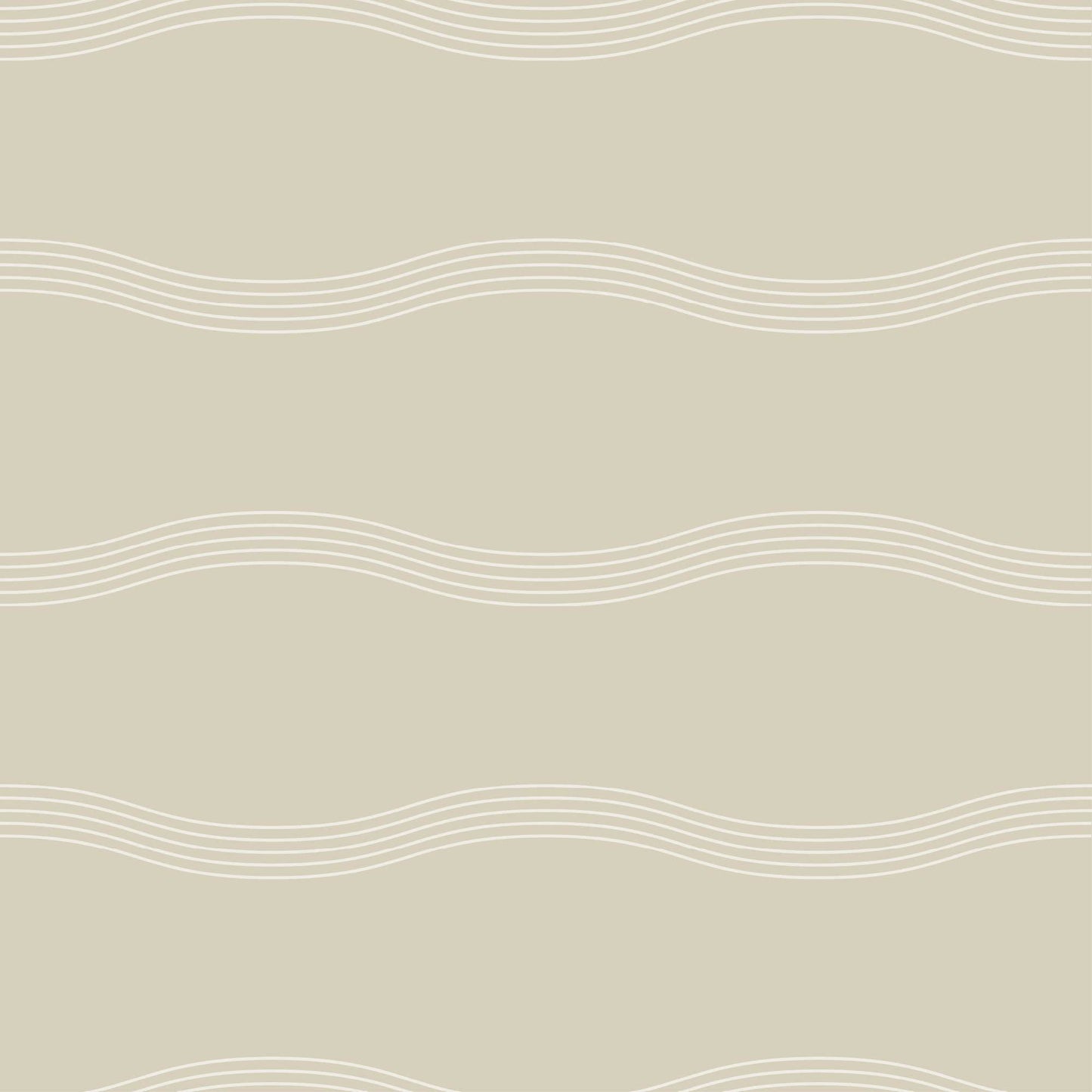 Calming Wavy Design, matching wallpaper for cool African Zebra, sepia background