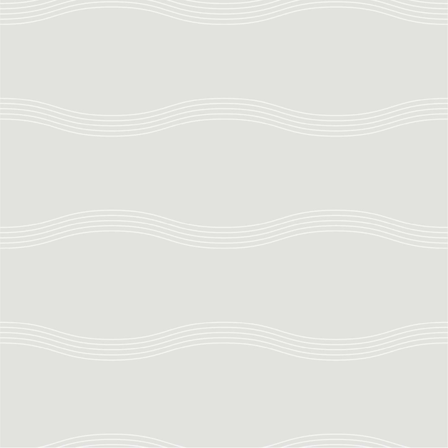 Calming Wavy Design, matching wallpaper for cool African Zebra, grey background