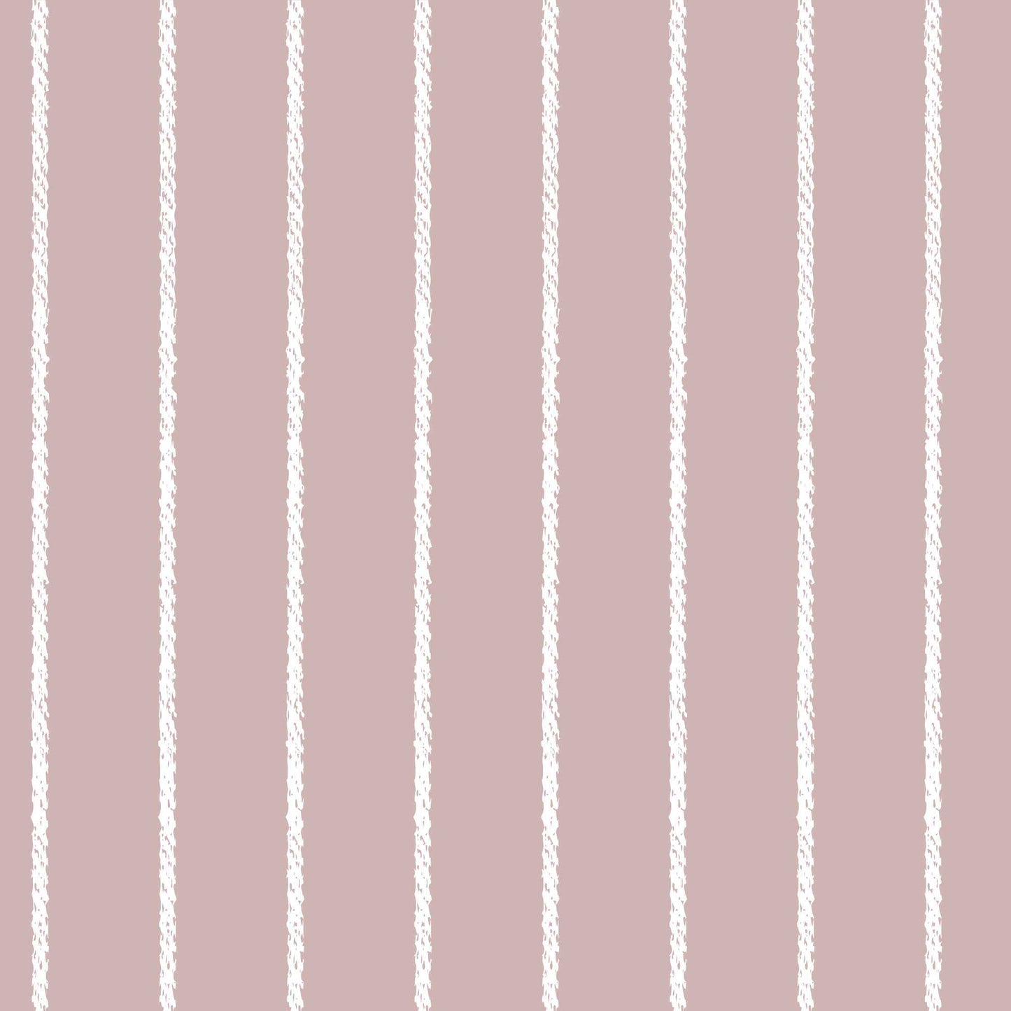 Pinstripe Wallpaper Classic Rope pinstripe design in Muted colours. White and dusky pink