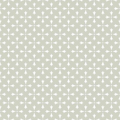 Pale Grey Gender neutral wallpaper for children