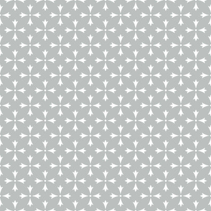 Pale Blue Grey Gender neutral wallpaper for children