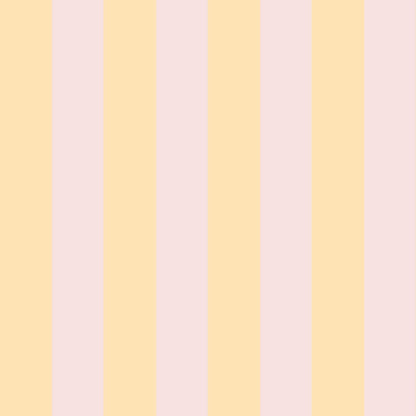 Bold Striped Wallpaper for kids bedrooms in  Apricot and Pink