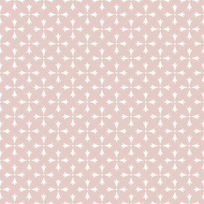 Pale Pink Gender neutral wallpaper for children