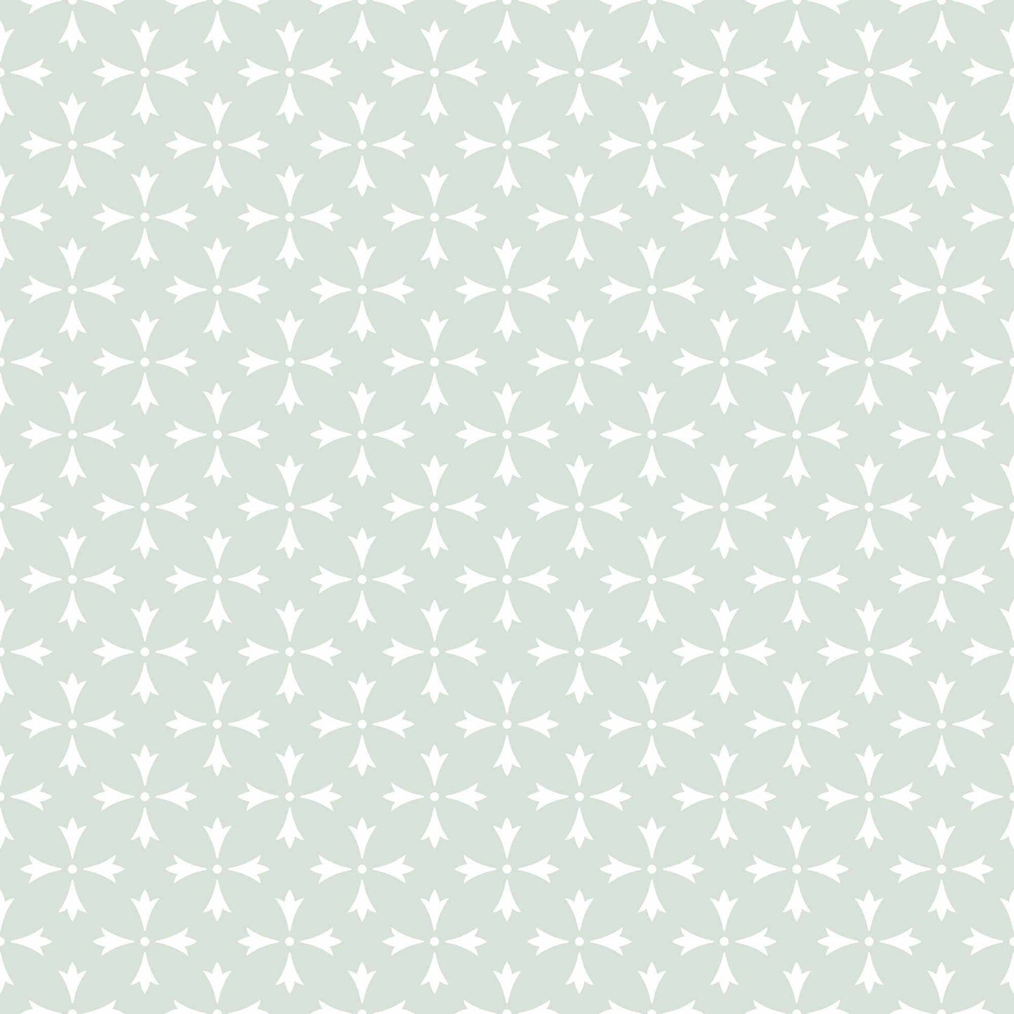 Pale Green Gender neutral wallpaper for children