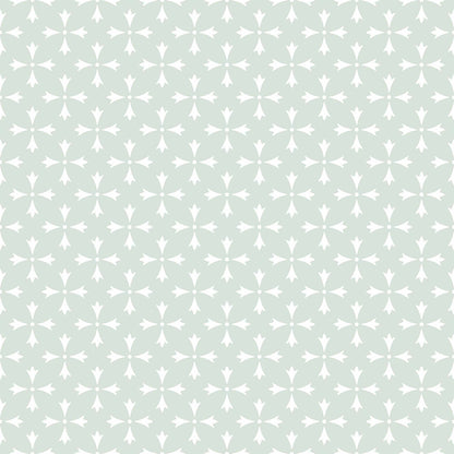 Pale Green Gender neutral wallpaper for children