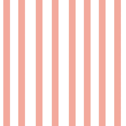 Pinstriped Wallpaper for Children, Kids and  Babies Bedroom Wallpaper deep pink and white 