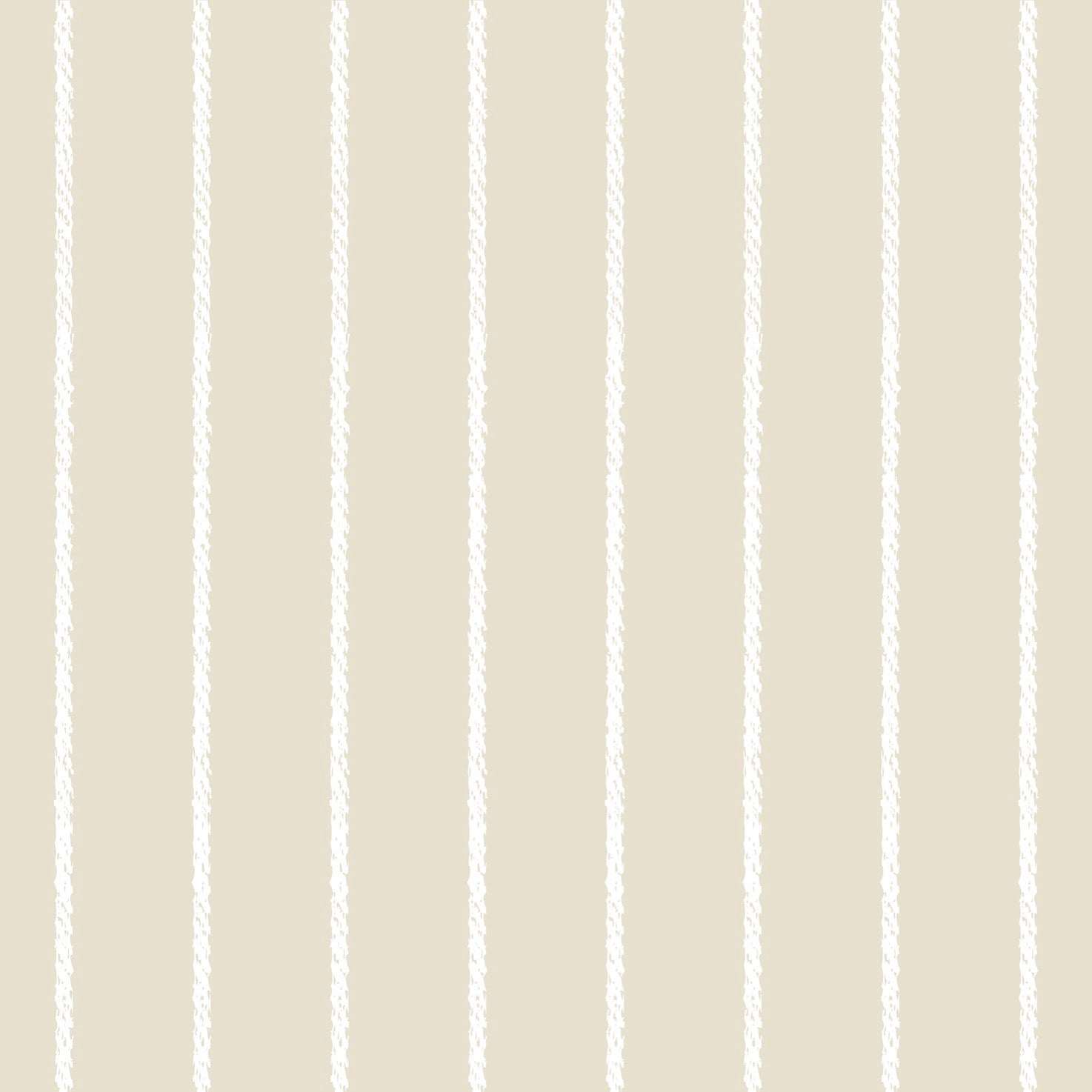 Pinstripe Wallpaper Classic Rope pinstripe design in Muted colours. Pale beige  
